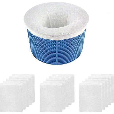 Pool Skimmer Socks, Pool Skimmer Socks, Pool Skimmer Filter, Pool Skimmer Basket Filters Slag, Oil Sheets, Pollen, Bugs, Scum and More (15) (1/5)