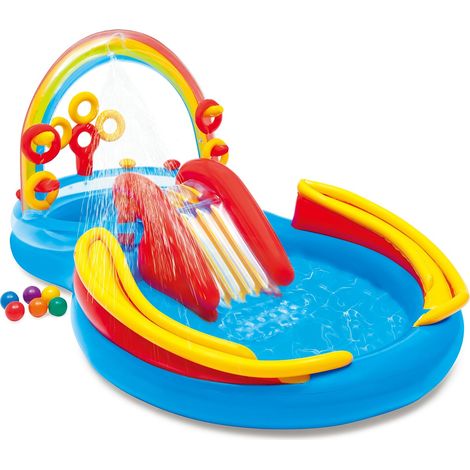 Intex 57453 Rainbow-Ring-Playcenter Aufblasbares Kinderpool Planschbecken (1/10)