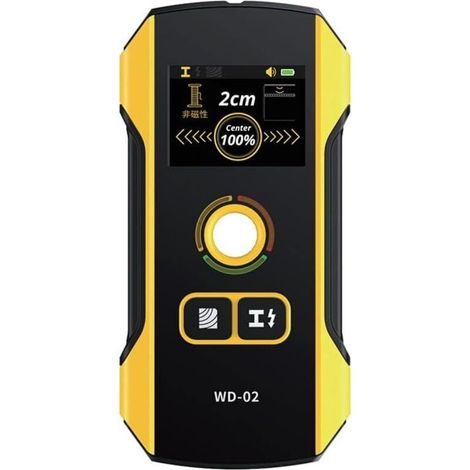 Vtizikl WD-02 Scanner mural détecteur de métaux pour câbles AC sous tension et clous en bois