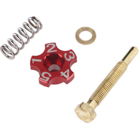 QORVA- Remplacement de vis de réglage de vitesse de ralenti de mélange de carburant d'air de carburateur de moto de 21 à 34mm pour Keihin PWK
