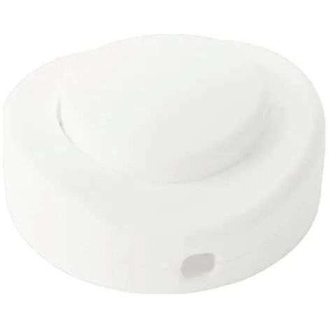Interruptor de pie, 2A, 250V, blanco