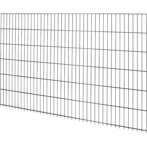 Premium-Doppelstabmatte 8/6/8 2510X1230 mm, anthrazit