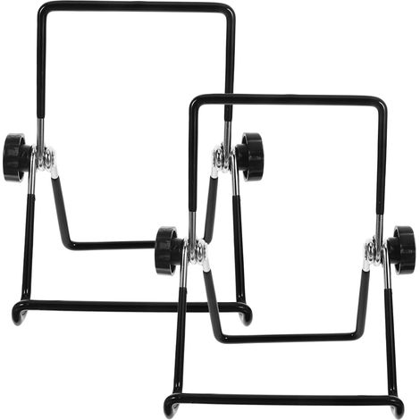 Support Germination Inox - 2 Pièces - Acier Inoxydable Pliable - Sans Outil pour Bocaux Mason - Jardin Intérieur Extérieur - Noir 12,5x9,5cm (1/5)
