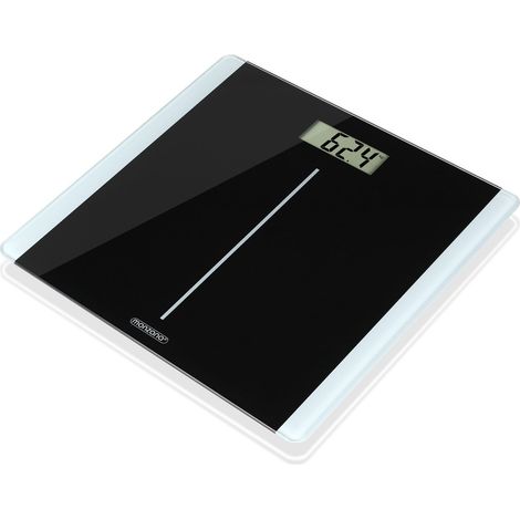 Bilancia digitale da bagno, capacità 180 kg, display LCD (1/2)