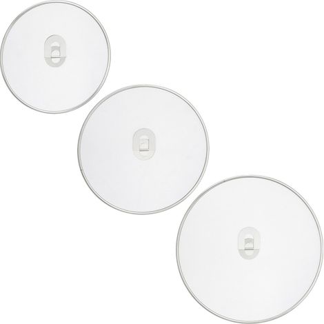 Juego de 3 protectores contra salpicaduras para sartenes