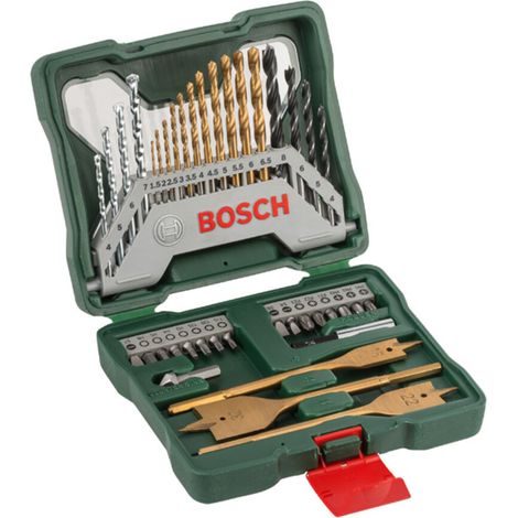 Bosch Accessories 2607019600 X-Line TiN 40teilig Universal-Bohrersortiment