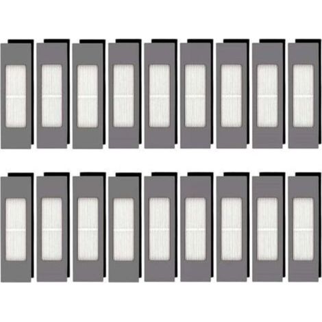 (18 Pièces) N10 Filtre HEPA Destiné à Robot Aspirateur Ecovacs , XU,DEEBOT OZMO N10 N10 Plus 920 950 T8 AIVI Max T9 T5 N5 N7 N8+ N8 Pro Plus - (1/4)