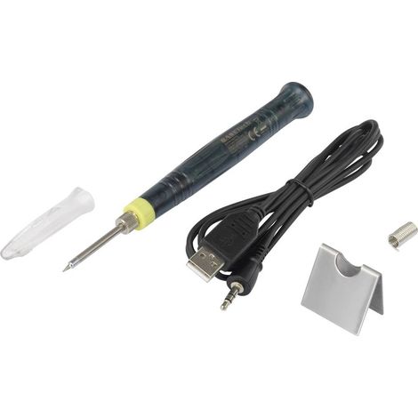Basetech Saldatore 5 V 8 W Punta di saldatura 400 °C (max) (1/3)