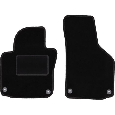 Tapis avant noirs pour : Skoda Yeti crossover (2009-2017)