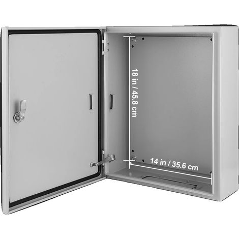 Elektrische Verbindungsdose, IP66 wasserdicht, sicheres Schlossdesign, 20 x 16 x 6 Zoll (1/2)