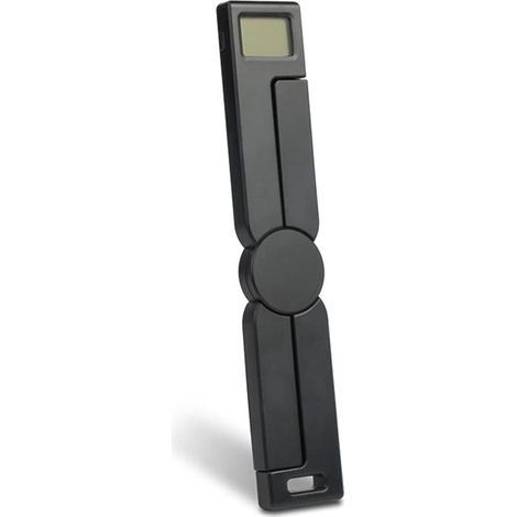 Staccatory mini pliable digital balance, affichage LED balance, noir (1/5)