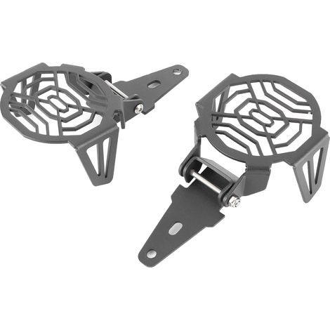 Stoßfestes Scheinwerferschutz-Set aus Aluminium für BMW R1200GS, R1250GS, S1000XR und F850GS, robustes Frontschutzgitter, Stoßstangen-Set (1/5)