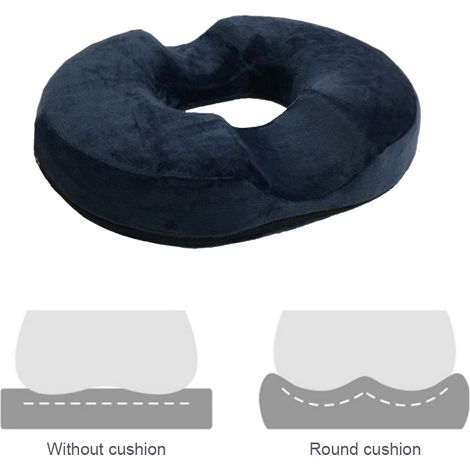 Ringförmiges Kissen zur Linderung von Sitzschmerzen – Ergonomisches Komfortschaumkissen (1/5)