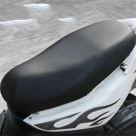 Coprisella universale per scooter - impermeabile e antiscivolo - 1 pezzo - nero (1/5)