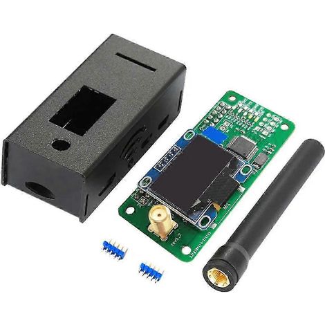 Antenne UHF/VHF simplex pour hotspot (version 1.7) + écran OLED + boîtier. Compatible avec le DMR P25. (1/5)