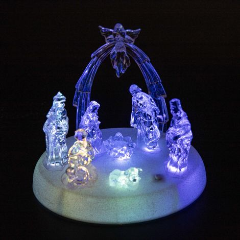 Christmas Nativity LED Light Up Set with Music Xmas Decoration 11532 (1/5)