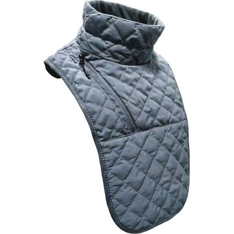 Cache-cou thermique pour les amateurs de moto, construction coupe-vent avec fermeture éclair réglable pour un ajustement personnalisé pendant les sports d'hiver en plein air et (1/5)
