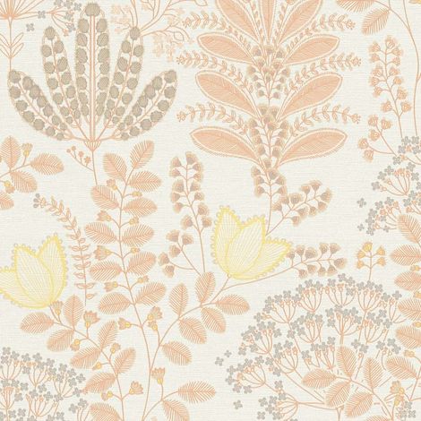 Papier peint Fleur Rose Famous Garden A.S. Création (1/4)