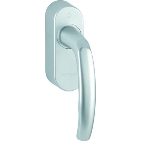 Maniglia per finestra Secusignal-e Atlanta 0530 / FR-408 Alu.F1 / VK7 Secustik Variofit HOPPE (1/3)