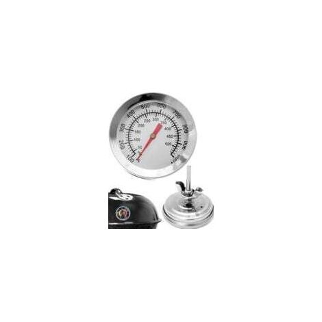 Analog kitchen thermometer – temperature resistant – for grills, pots, pans, smokers – 10 °C to 500 °C (1/5)