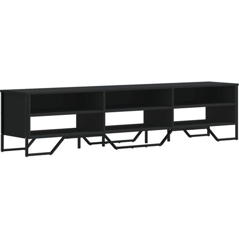 Maison Exclusive - TV-Schrank Schwarz 180x34x41 cm Holzwerkstoff
