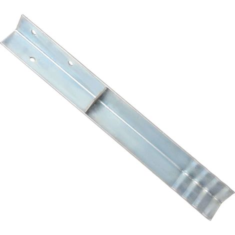 Piquet de sol en forme de L 2 pcs Acier galvanisé 5 x 5 x 50 cm (1/5)