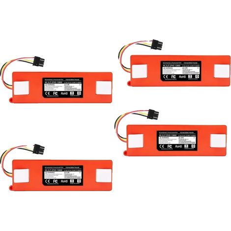 Batteria di ricambio, 14,4 V, 12800 mAh, 14,4 V 12800 mAh - 4 pezzi (1/2)