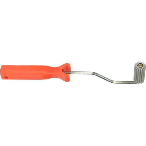 Rouleau en fibre de verre, rouleau portatif en alliage d'aluminium pour éliminer les bulles d'air dans la baignoire, 21 x 50 mm / 0,83 x 1,97 po (1/5)