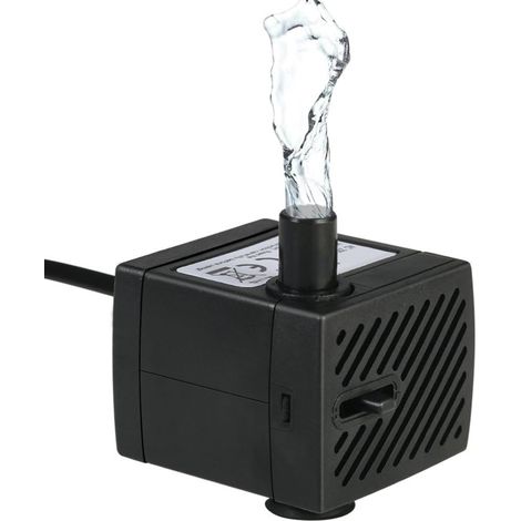 Mini Pompe À Eau Submersible - 280 L/H - 5 W - Pour Aquarium Fontaine Hydroponique Jardin D'eau - 1 Pièce (1/5)