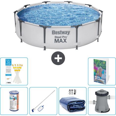 Bestway Steel Pro MAX Rund - 305x76 cm - 7-teilig S20