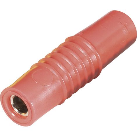 Schnepp KP 4000 L Laborbuchse Stecker, gerade Stift-Ø: 4 mm Rot 1 St.