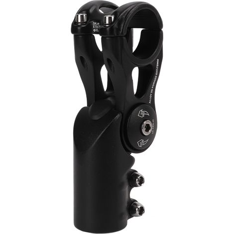 Potence de Vélo Réglable Hauteur Angle 31.8mm 75mm pour VTT Vélo de Route (1/5)