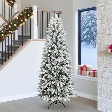 Árbol de Navidad artificial con 300 LED 93 x 93 x 240 cm (1/5)