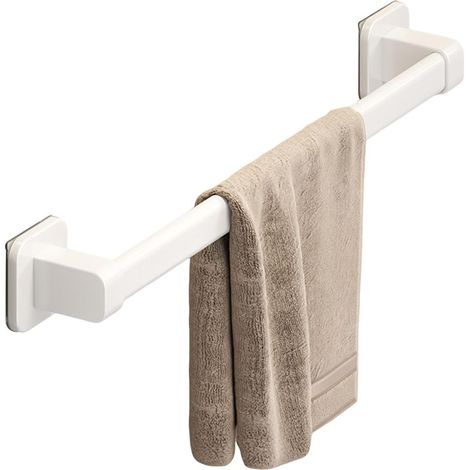 Toallero autoadhesivo de pared, de alta capacidad de carga, fácil de instalar, 50 cm. (1/3)