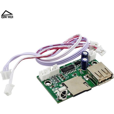 DC12V-Lautsprechervorverstärker, verlustfreie MP3-Bluetooth-Decoderplatine, DIY-Audioplayer für TF-Karte/USB-Stick (1/4)