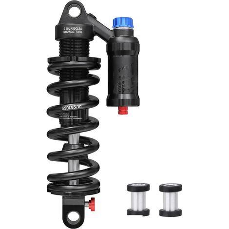 Schraubenfeder-Stoßdämpfer mit Dämpfung für ATVs, 550 lb, einstellbarer Druck 200-300 psi, 210 mm-550 lb (1/5)