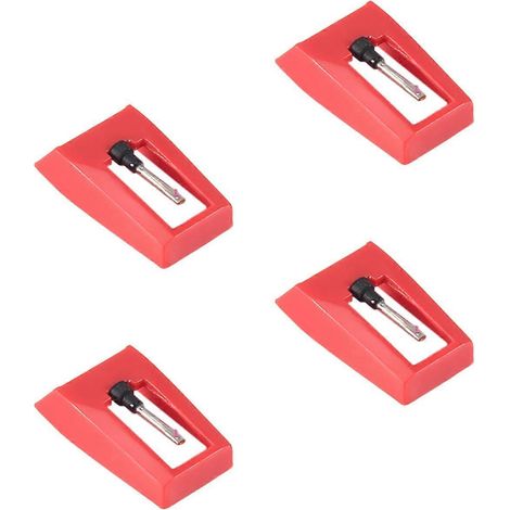 Lot de 4 aiguilles de rechange universelles pour platine vinyle