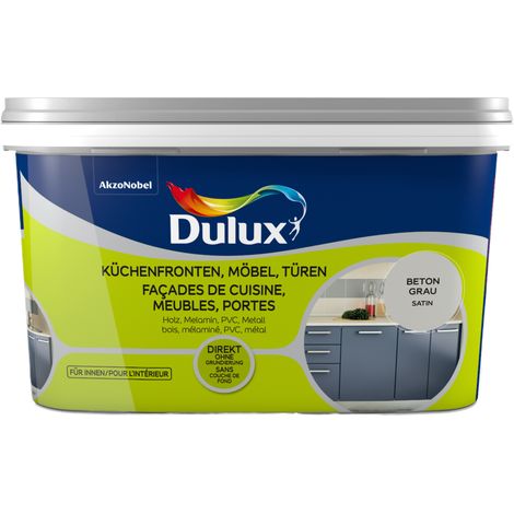 Dulux Fresh up Küchenfronten, Möbel, Türen Satin, Einfach mal neu streichen, Beton, 2 l (1/5)