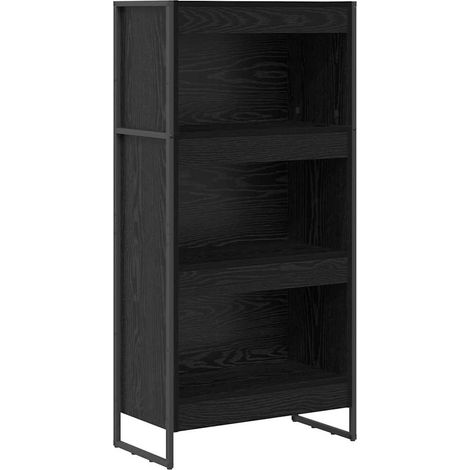 Maison Exclusive - Estantería para libros Roble Negro 60 x 30 x 1