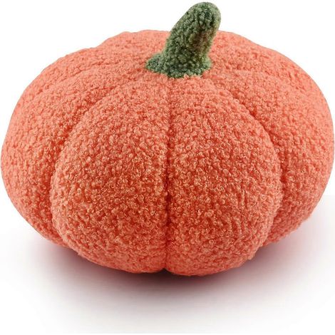 Coussin citrouille d'Halloween, peluche citrouille (1/4)