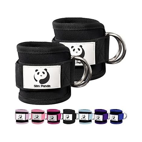Sangle Cheville Musculation Poulie (rembourré) et de Fitness sur Le Câble Machines Ankle Straps (1/5)