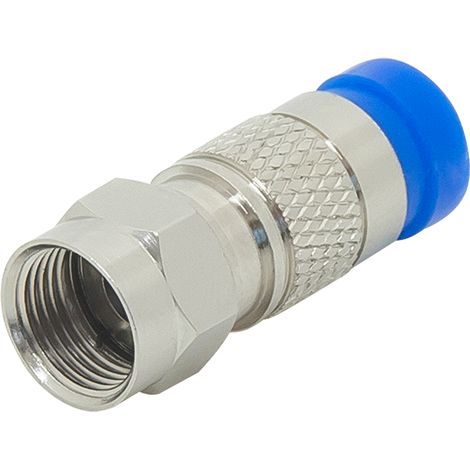 F-Stecker RG6 Kompressions-Cu