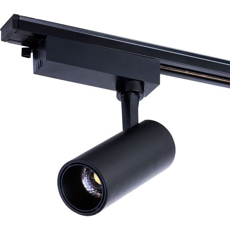 Foco de Carril LED  20W 2000Lm CRI85 4200ºK Lumiastra Monofásico 40.000H  [LUM-ATB060012-B-W]