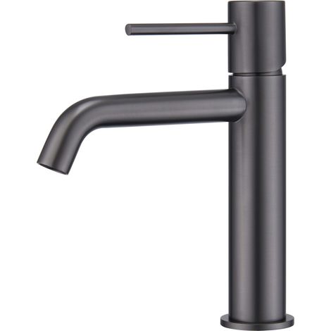 Grifo de lavabo monza black gun metal [ IMEX® ]