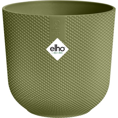 Elho Jazz Round Mini 7 - Verde - Ø 7 x B 7 x H 7 cm - Interno - 100% riciclato (1/5)