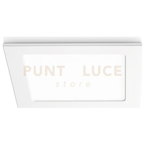 GFA755N-  FARETTO DA INCASSO BIANCO QUADRATO A LED 4000K 1620LM 18W 22,5X22,5CM