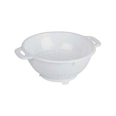 Scolapasta in plastica bianco Diametro Cm 22