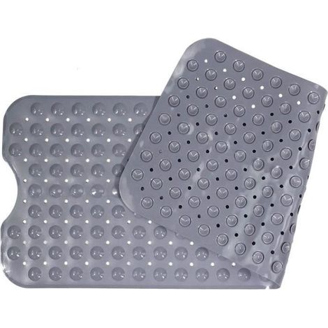 Tapis de Bain - - 100x40cm - Antidérapant - Anti-moisissure - Lavable en Machine (1/5)