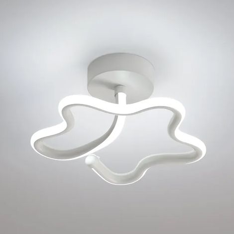 Plafonnier LED, plafonnier moderne, applique murale, lumières décoratives, lumière blanche 6000K (blanc) (1/5)