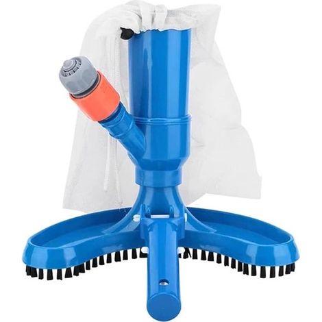 Aspiradora para piscinas - Cabezal de limpieza para estanques - Mantenimiento de piscinas - Diseño ligero - 25 cm - Un color (1/5)